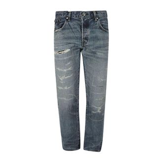 Edwin Straight Jeans, male, Blue, Size: W30 Straight Jeans