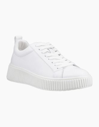 Hush Puppies Womens Harlow Womens Sneakers - White - Size: 7