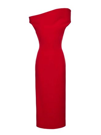 Magda Butrym Long One-Shoulder Dress