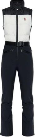 Moncler Performance & Style Ski-pak - Dames - Skipakken - Zwart - L - Leer - Fitness