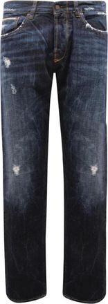 THE.NIM The.nim, Heren, Jeans, Blauw, Maat: W32 Katoen