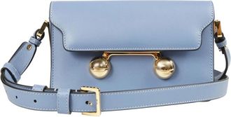 Marni Shoulder Bags, female, Blue, Size: ONE SIZE Eco-Friendly Tote Bag for Shopping