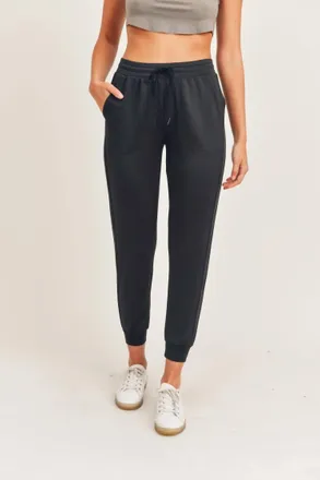 Mono B Side-Paneled Jogger In Black