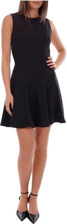 Yes-Zee A217-Cb 00 Jurk - Dames - Korte kleedjes - Zwart - S - Polyester - Kleedjes