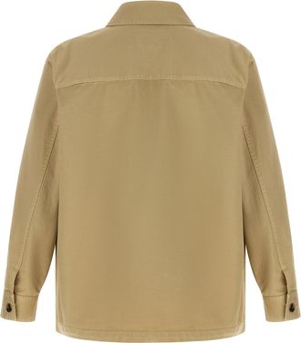Saint Laurent Mens Beige Cotton Blouse