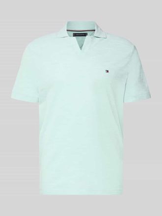 Tommy Hilfiger Regular Fit Poloshirt aus reiner Baumwolle in Mint, Gr&ouml;&szlig;e XXL