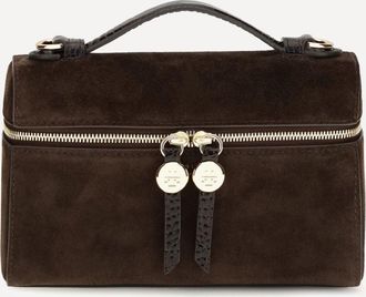 Tory Burch Borsa a Mano Romy Slim in suede Woman UNI