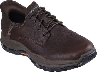 Skechers Respected-Garrett Loafer, Red/Brown, 11.5