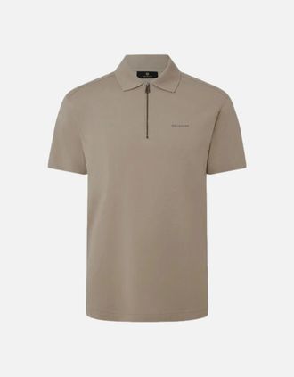 Belstaff Mens Belstaff Alloy Polo Shirt Dark Sand - Size: 36