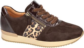 Gabor 73.420.18 Sneaker - Dames - Sneakers - Bruin - 40 1/2 EU - Leer - Schoenen