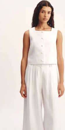 Poss&eacute; Rio Top In Ivory