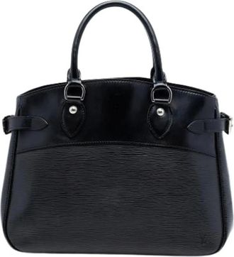 Louis Vuitton Pre-owned Handbags, female, Black, Size: ONE SIZE Pre-owned Passy PM