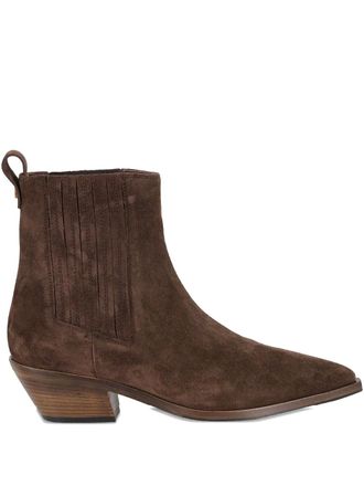 Roberto Festa Milano Aurea suede ankle boots - Brown