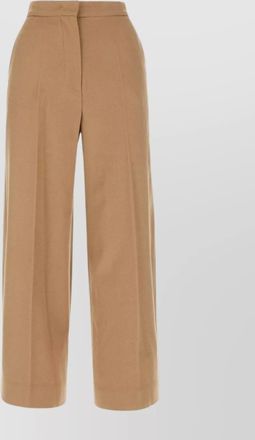 Max Mara trousers wool central pleats