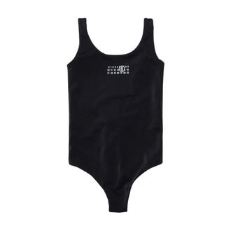 Maison Margiela Body - Dames - Bodies - Zwart - XL - Tops