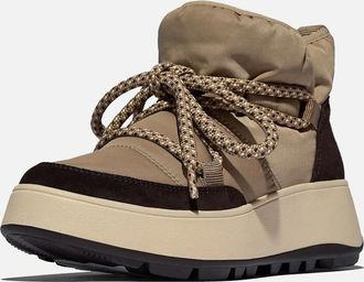 FitFlop Womens Fitflop F-Mode Suede Womens Taupe Boots - Brown