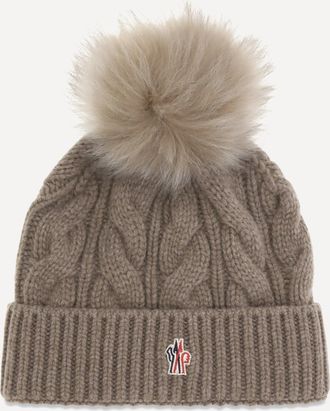 Moncler Pom-Pom wool and cashmere Beanie Female UNI