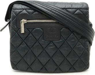 Chanel Pre-owned Leather chanel-bags - Dames - Vintage Schoudertas - Zwart - ONE Size - Leer - Vintage