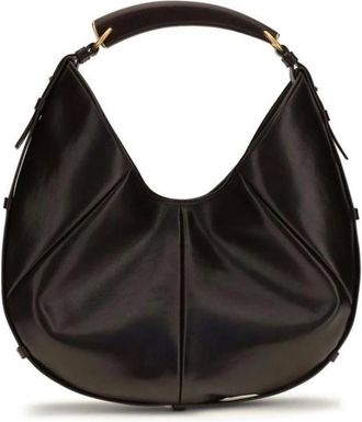 Saint Laurent Mombasa Schoudertas - Dames - Tassen - Bruin - Maat: ONE Size Leer