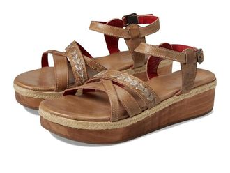 Bed Stü necessary Womens Sandals Tan Rustic Nectar Lux : 8.5 M, Leather