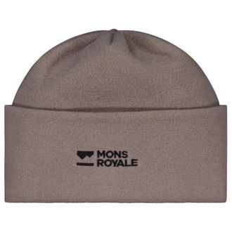 Mons Royale Pileup Wool Fleece Beanie M&uuml;tze - Unisex | braun