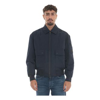 HUGO BOSS Hombre, Chaquetas, Azul, Talla: M