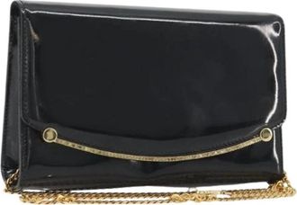 Bally Pre-owned Shoulder Bag - Dames - Vintage Schoudertas - Zwart - ONE Size - Leer - Vintage
