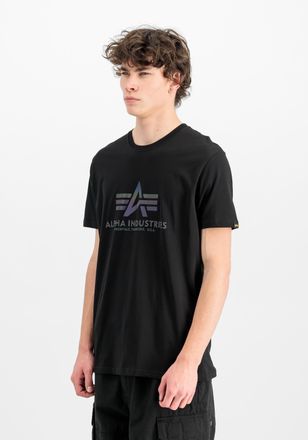 Alpha Industries T-Shirt ALPHA INDUSTRIES Basic T-Shirt BL Rainbow Ref., Herren, Gr. XL, schwarz, Obermaterial: 100% Baumwolle, Shirts T-Shirt
