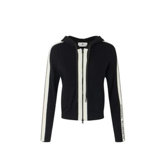 Elisabetta Franchi Dames, Sweatshirts & Hoodies, Zwart, Maat: M Jersey
