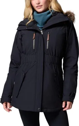 Columbia Payton Pass II Interchange Waterproof 3-in-1 Jacket in Black at Nordstrom, Size Xx-Large