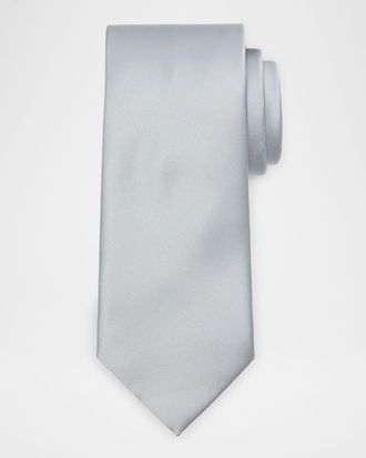 Brioni Silk Satin Tie