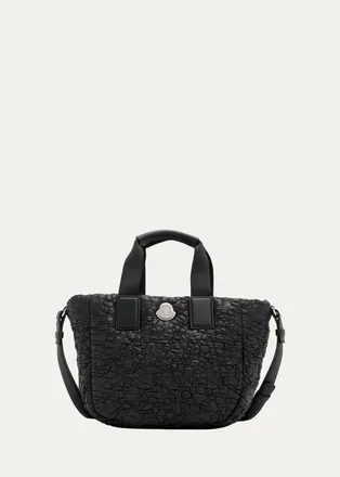 Moncler Mini Caradoc Textured Tote Bag