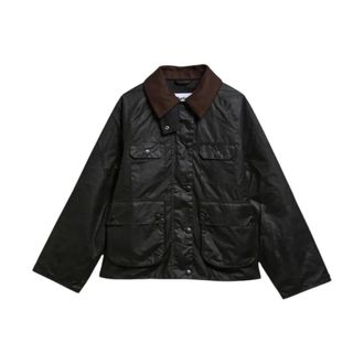 Barbour Icons Spey Waxed Jacket - - Jackets - Donna - Nero - S