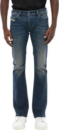 Diesel Blue Slim Mid Rise Jeans