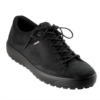 Ecco Mens Soft 7 Tred Gtx Tie Shoes In Black