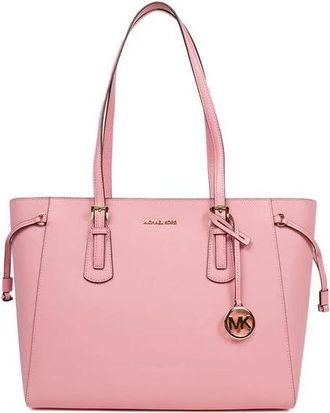 Michael Kors Voyager Grote Multi-Function Top-Zip Tote - Dames - Shoppers - Roze - ONE Size - Leer - Tassen