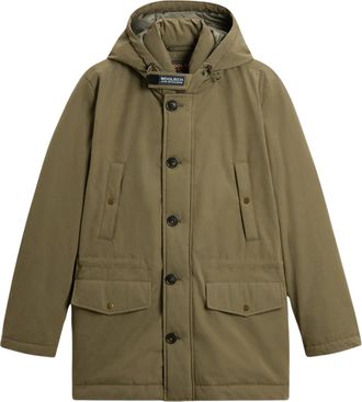 Woolrich Mountain Cloth Adjustable Hood Parka