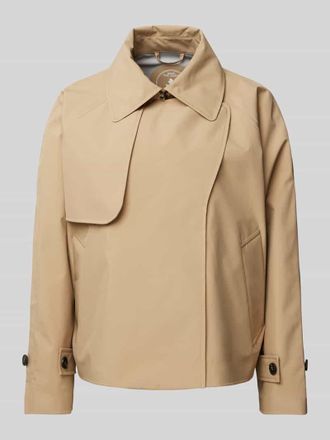 Save The Duck Softshell-Jacke mit Leistentaschen Modell GRETA in Beige, Gr&ouml;&szlig;e M