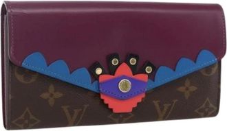 Louis Vuitton Pre-owned Vintage Canvas Portemonnee - Dames - Vintage Accessoires - Veelkleurig - ONE Size - Vintage