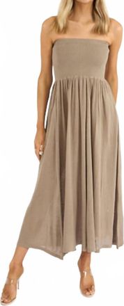 Sundays Jeanne Dress In Stone