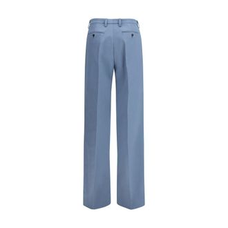 Prada Womens Cotton Chino Blue