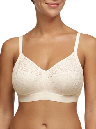Chantelle Womens Easy Feel Norah Wirefree Support Bra - White polyamide - Size 36FF