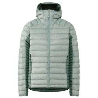 Hagl&ouml;fs L.I.M Down II Hood Daunenjacke f&uuml;r Damen | grau