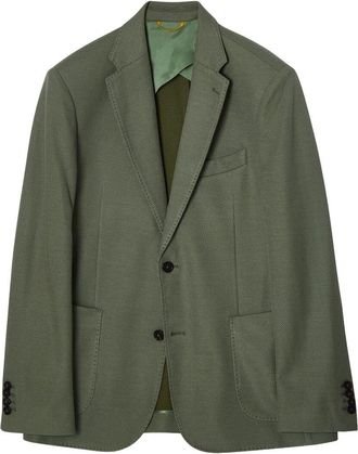 Robert Talbott Wright Textured Knit Blazer