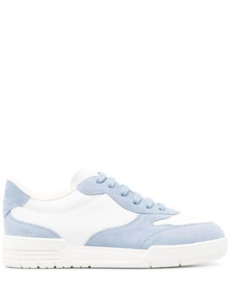 Moschino Cornflower Blue Lace-Up Sneakers