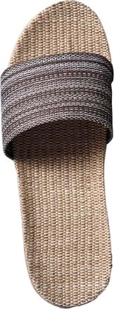 Generic Mens Womens Plush Slippers Comfortable Cotton Warm Padded Memory Foam Lightweight Comfortable Soft Slippers, mocha, 9.5 UK