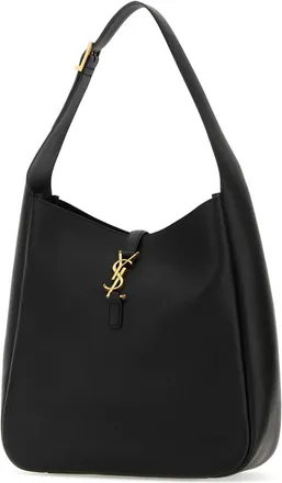 Saint Laurent Womens Le 5 &Agrave; 7 Shoulder Bag Black Calf