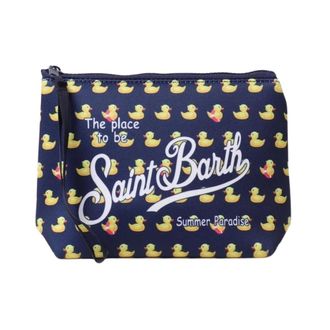 MC2 Saint Barth Clutches, female, Blue, Size: ONE SIZE Rubber Duck Shoulder Bag