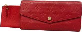 Louis Vuitton Cerise Long Wallet (Bi-Fold) (Pre-Owned)
