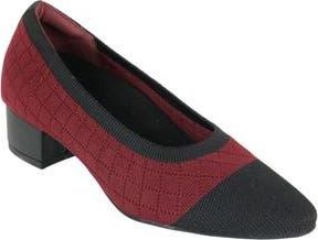 David Tate Carla Pump in Red/Black at Nordstrom Rack, Size 9.5
